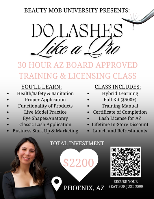 AZ Board Approved Lash Licensing Program